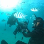 【体験　ダイビング】　ゆっくり潜っていきます♪