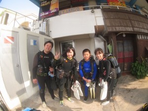 沖縄　体験ダイビング