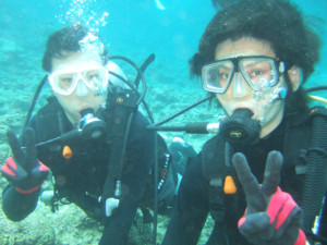 沖縄　体験ダイビング