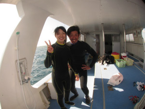 沖縄　体験ダイビング