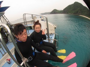 沖縄　体験ダイビング