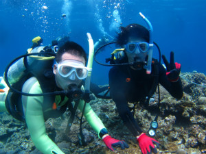 ダイビング　沖縄