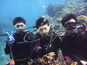 沖縄　体験ダイビング