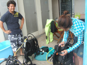 沖縄　ダイビング