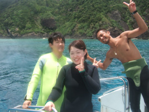 沖縄　体験ダイビング