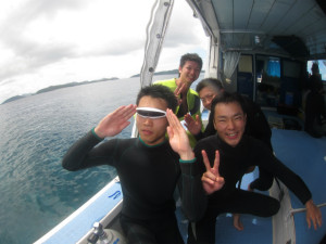 沖縄　体験ダイビング