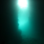 沖縄　ダイビング　青の洞窟