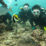 沖縄　ダイビング　青の洞窟