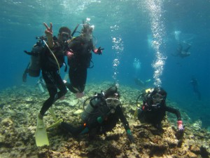 沖縄　体験ダイビング