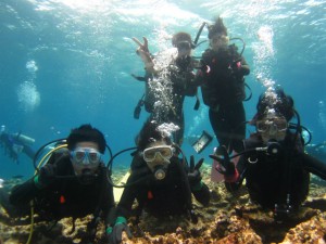 沖縄　体験ダイビング