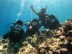 沖縄　ダイビング　慶良間