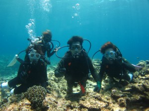 沖縄　ダイビング　慶良間