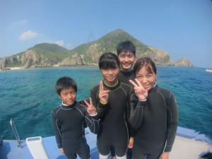 沖縄　ダイビング　慶良間