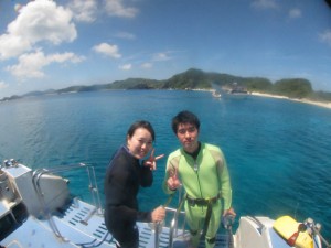 沖縄　体験ダイビング