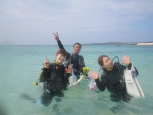 沖縄　ダイビング　崎本部