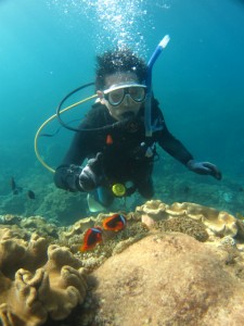 沖縄　ダイビング　砂辺