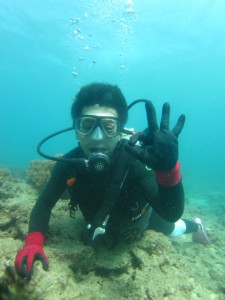 沖縄　ダイビング　近海