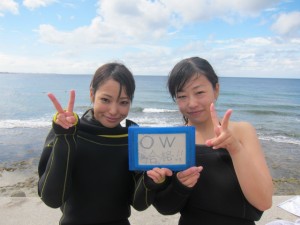沖縄　ダイビング　PADI　オープンウォーター　ライセンス講習