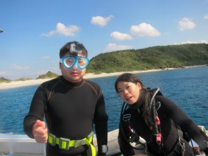 沖縄　ダイビング　慶良間