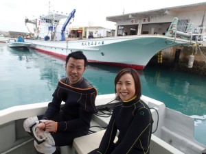 沖縄　ダイビング　ジンベエ