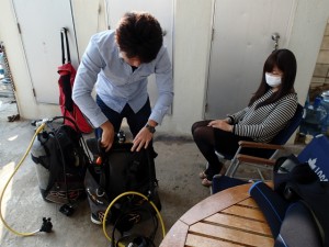 沖縄　ダイビング　ＰＡＤI　講習　オープンウォーター