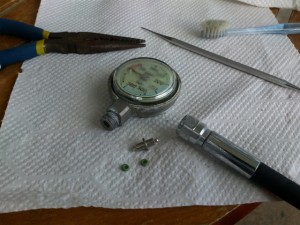 沖縄　ダイビング　器材　オーバーホール