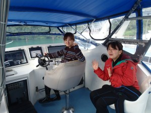 沖縄　ダイビング　近海　ボート　体験