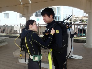 沖縄　ダイビング　アドヴァンス　FUN