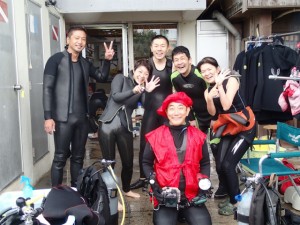 沖縄　ダイビング　アルファダイブ　ブルートライ　砂辺