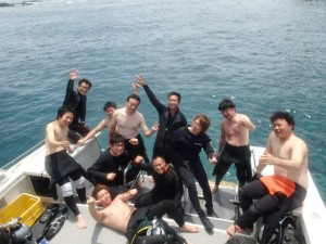 沖縄　ダイビング　慶良間　体験　FUN　ファン