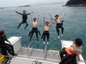 沖縄　ダイビング　慶良間　体験　FUN　ファン