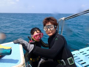 沖縄　ダイビング　本島近海　体験