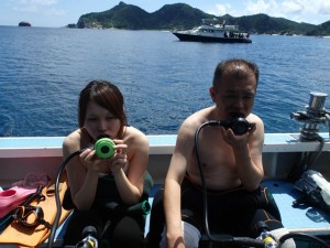 沖縄　ダイビング　慶良間　体験