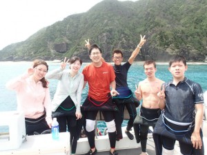 沖縄　ダイビング　慶良間　体験　FUN