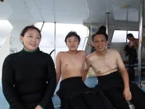 沖縄　ダイビング　本島近海　体験ダイビング