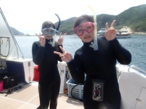 沖縄　ダイビング　慶良間　体験ダイビン