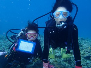 沖縄　ダイビング　慶良間　チービシ　体験ダイビング