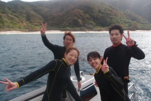 沖縄　ダイビング　慶良間　ＦＵＮダイビング　体験ダイビング