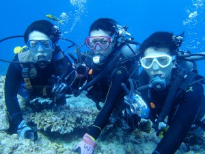 沖縄　ダイビング　慶良間　ＦＵＮダイビング　体験ダイビング