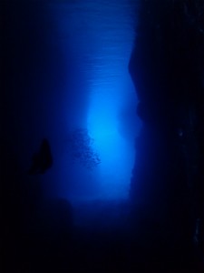 沖縄　ダイビング　青の洞窟　体験ダイビング