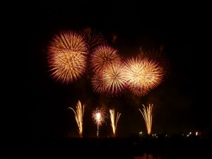 沖縄　　ダイビング　琉球海炎祭