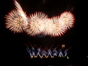 沖縄　　ダイビング　琉球海炎祭