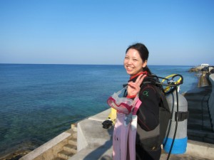 沖縄　体験ダイビング　砂辺