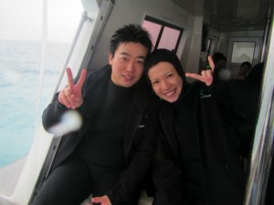 沖縄　体験ダイビング　ＰＭチービシコース