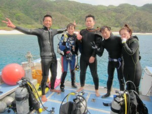 沖縄　ダイビング　慶良間