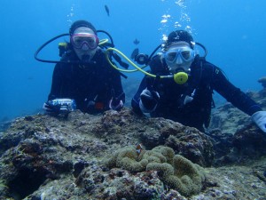 沖縄　ダイビング　砂辺　体験ダイビング