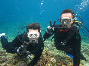 沖縄　体験ダイビング