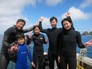 沖縄　体験ダイビング