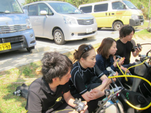 沖縄　ダイビング　ビーチ