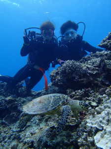 沖縄　ダイビング　慶良間　体験ダイビング